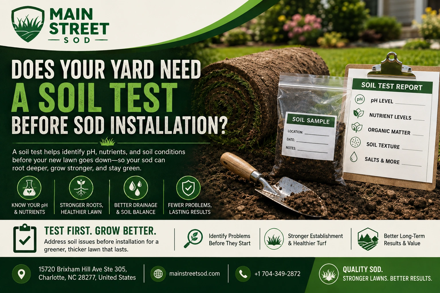 Does Your Yard Need a Soil Test Before Sod Installation?