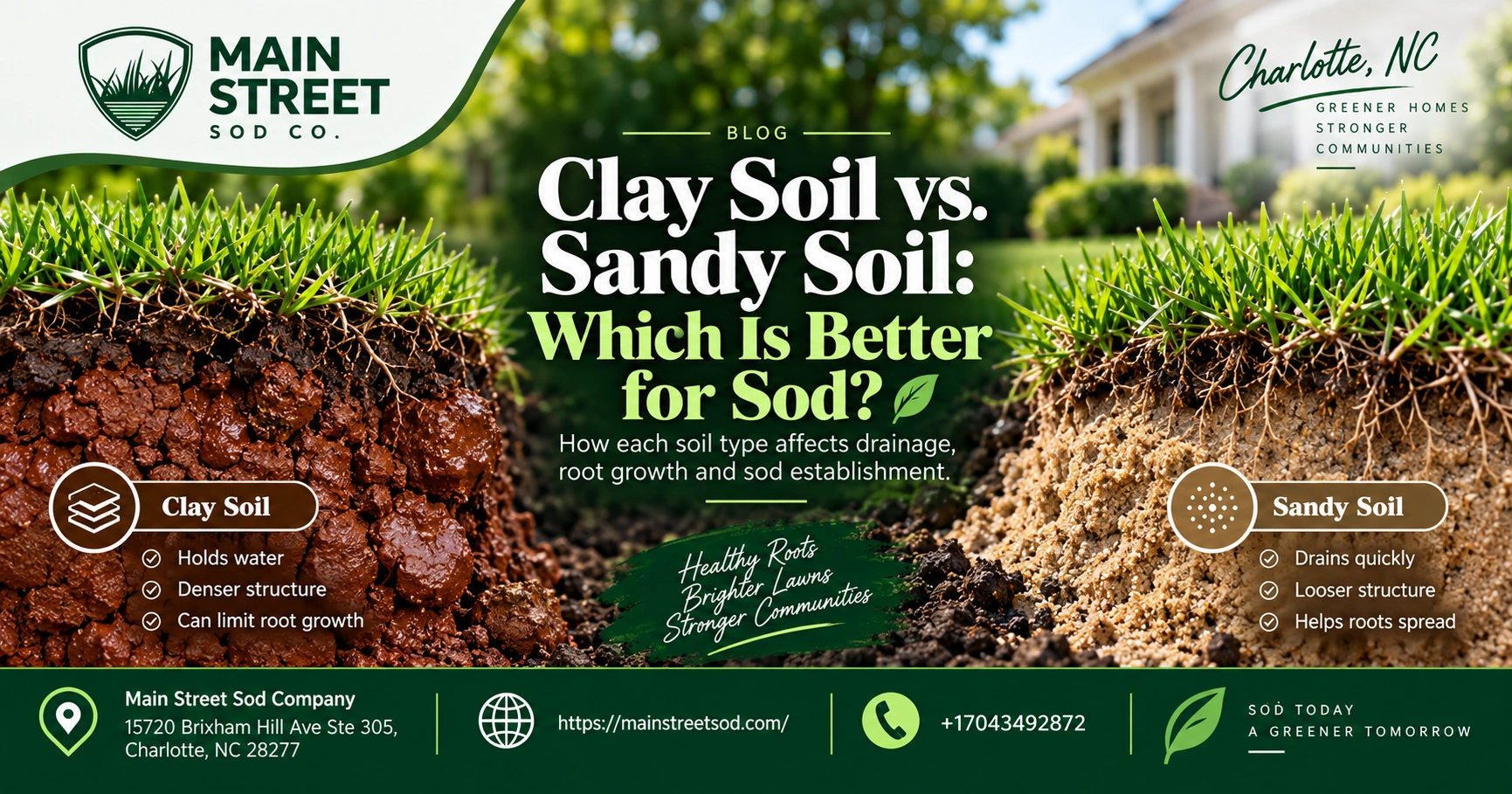 clay soil vs sandy soil which is better for sod