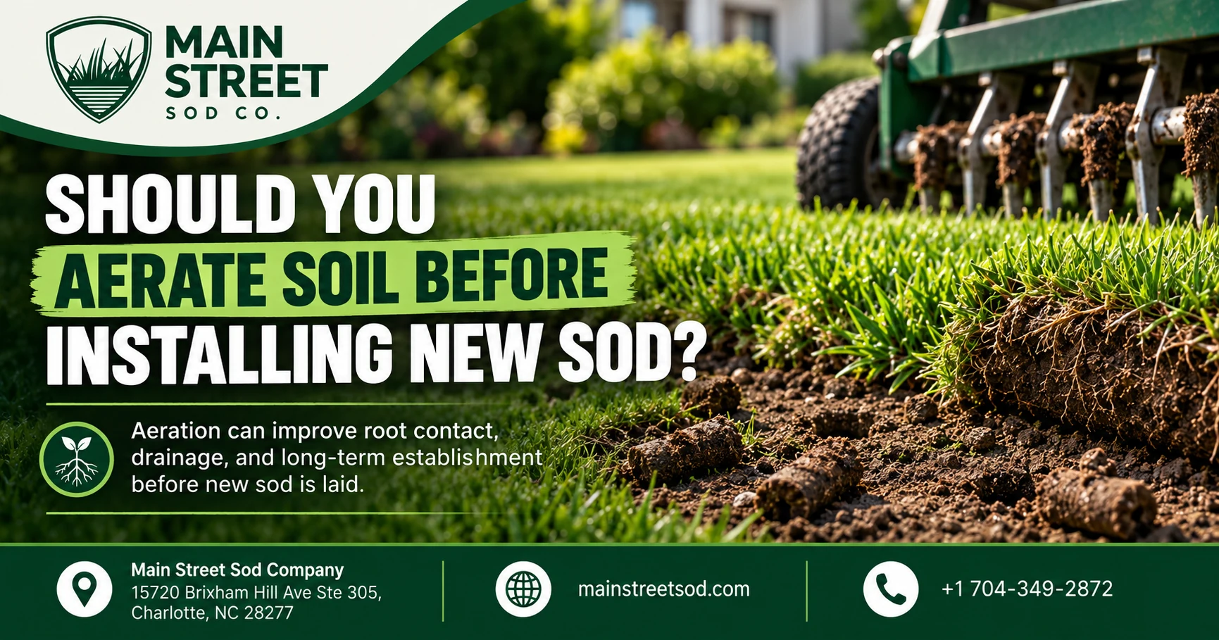 Should You Aerate Soil Before Installing New Sod